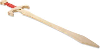 Langschwert 'Sigismund', Birke, 68cm,rote Wickelung - Bild 3