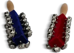 Schellenbaum mit 21 Glocken, blau 25 cm - Bild 4