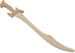 Langschwert 'Kumane' Holz, 66 cm, natur - Bild 1