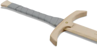 Zweihand-Schwert 'Schwertleite' 105 cm, umwickelter Griff - Bild 2