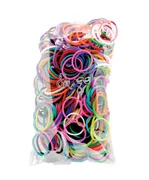 300 Stück + 12 S-Clips Elastiplay-Bänder multicolor - Bild 2