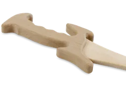 Langschwert 'Kumane' Holz, 66 cm, natur - Bild 5
