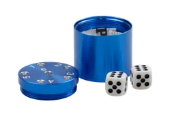 SUPER SIX "Travel" Alu, Blau Premium, 5+Ø5cm, Reisespiel - Bild 5