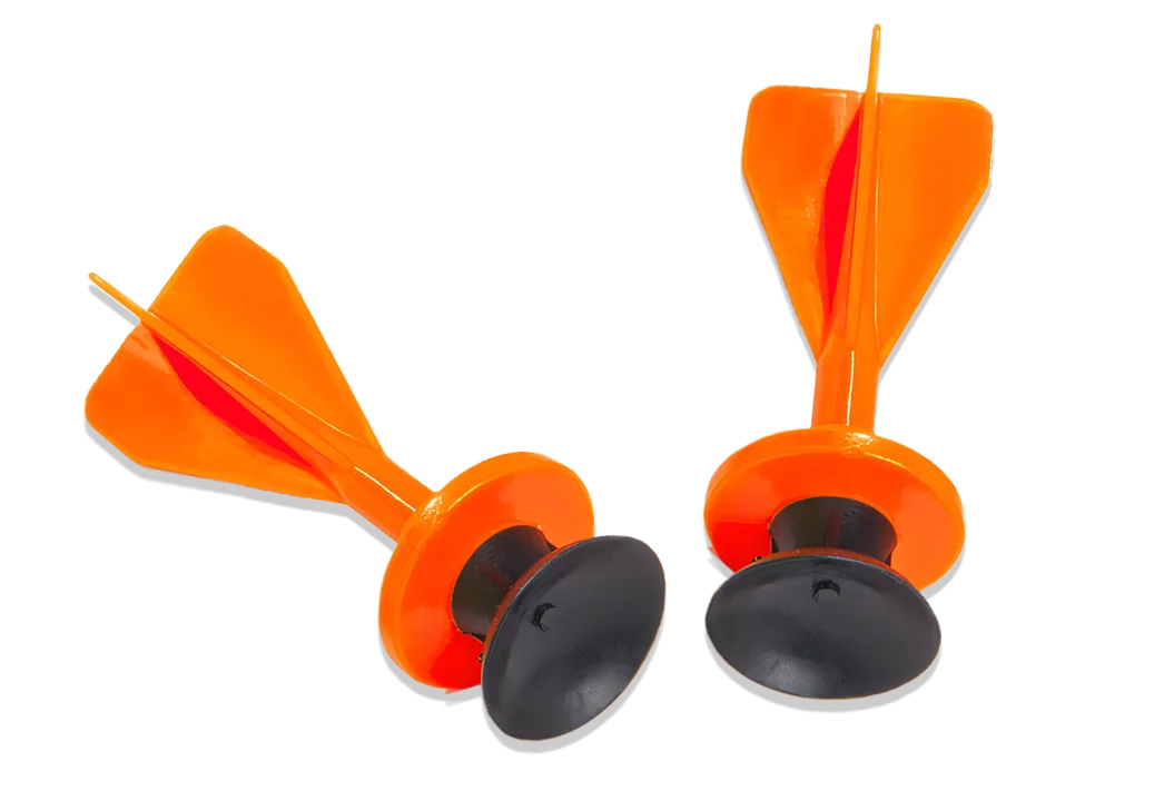 Sicherheits-Saugnapf-Dart f. Armbrüste, ORANGE, lose/einzeln