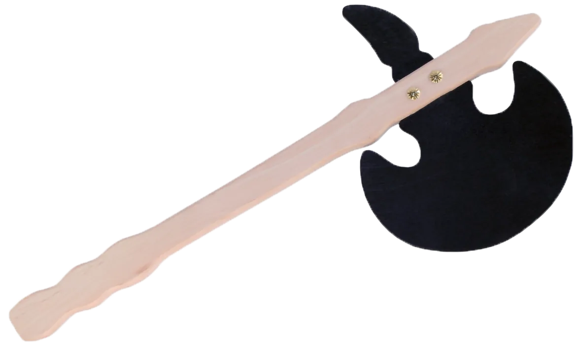 Streitaxt Birke natur, schwarz, 45cm - Bild 1