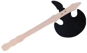 Streitaxt Birke natur, schwarz, 45cm - Bild 1