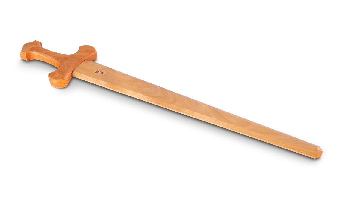 Wikinger-Schwert, Birke, 58cm, geölt - Bild 1