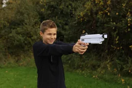 STEALTH SPORT-PISTOLE (pump action!)  2 Darts, AB 14 JAHRE - Bild 5