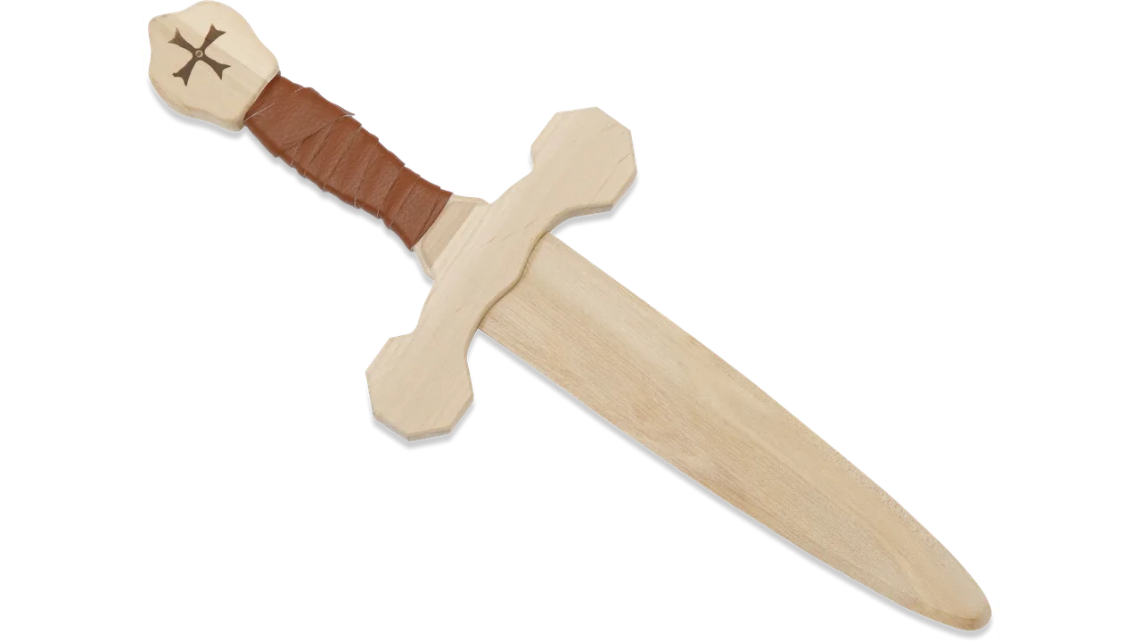 Templer-Dolch, Birke, m. Wickelung., 40cm - Bild 1