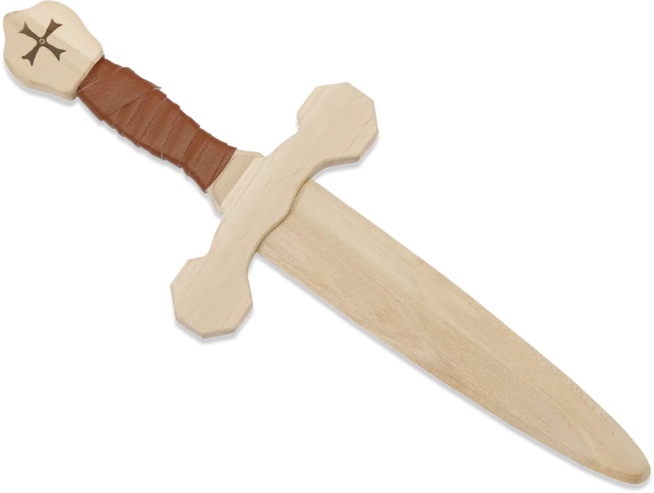 Templer-Dolch, Birke, m. Wickelung., 40cm - Bild 1