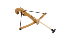 Kinder-Handarmbrust, Erlenholz, geölt, +3 Armbrustbolzen mit Saugnapf 1247 - Bild 5