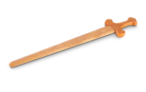 Wikinger-Schwert, Birke, 58cm, geölt - Bild 3