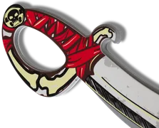 Piratensäbel "Bones", mit Totenkopf, BestSaller EVA Premium - Bild 2