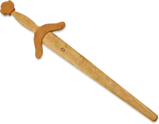 Elfen-Schwert, Birke, 58cm. Geölt - Bild 1