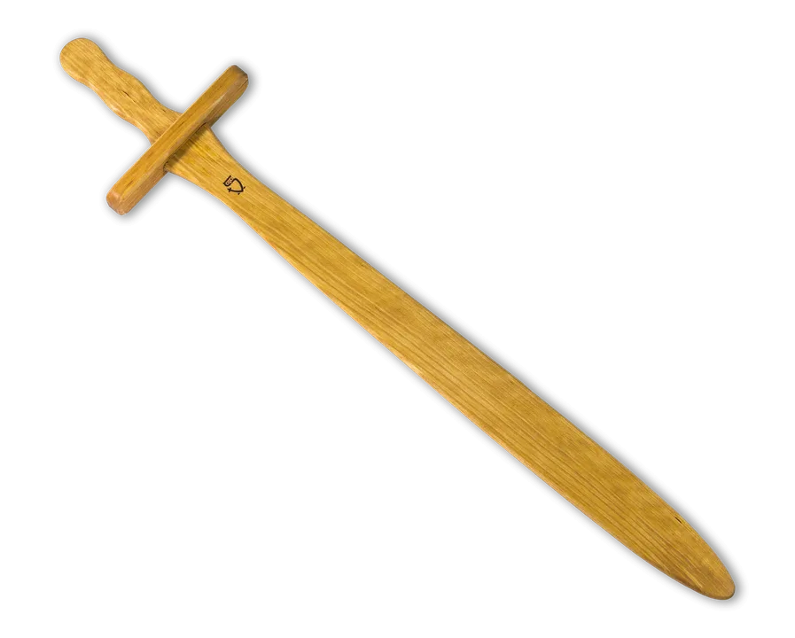 Schwert Knappe, Birke, geölt, ca. 55 cm - Bild 1