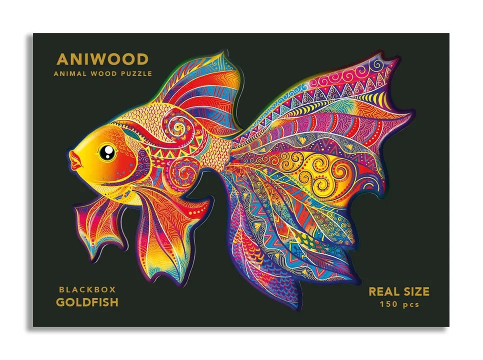 ANIWOOD GOLDENER FISCH M - Bild 1
