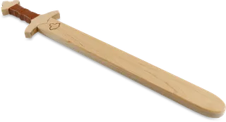 Schwert Set mit Holzhülle 'König Edward' 60cm, braune Wickl. - Bild 4