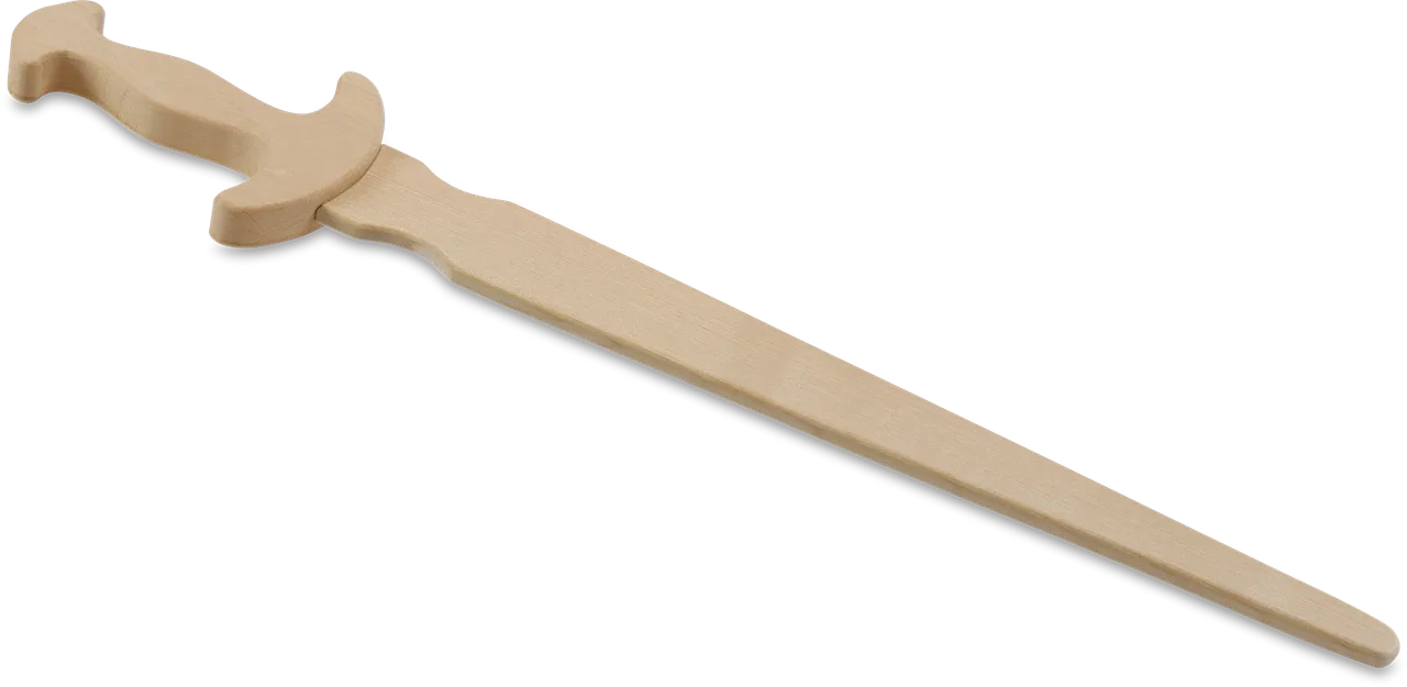 Römerschwert 'Aurelius', 55cm natur - Bild 1