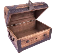 Piraten-Schatztruhe SET, (3 Truhen) ca.26x18x17cm - Bild 8