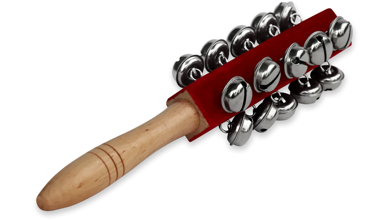 Schellenbaum mit 21 Glocken, rot 25 cm - Bild 1