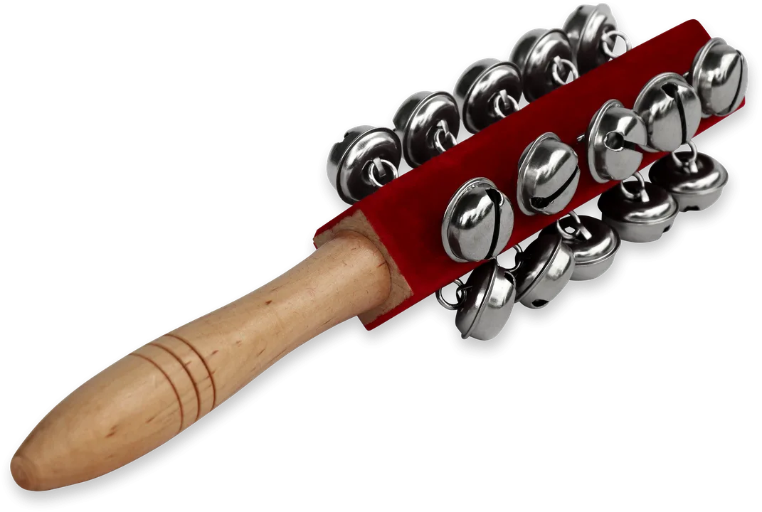 Schellenbaum mit 21 Glocken, rot 25 cm - Bild 1