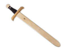 Schwert Junker, Birke, schwarze Wickelung, Ungeölt, 58cm - Bild 1