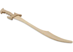 Langschwert 'Kumane' Holz, 66 cm, natur - Bild 4
