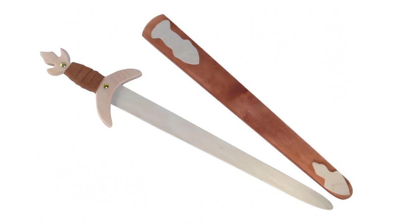 Kronen-Schwert Birke, mit Holzhülle, 63cm