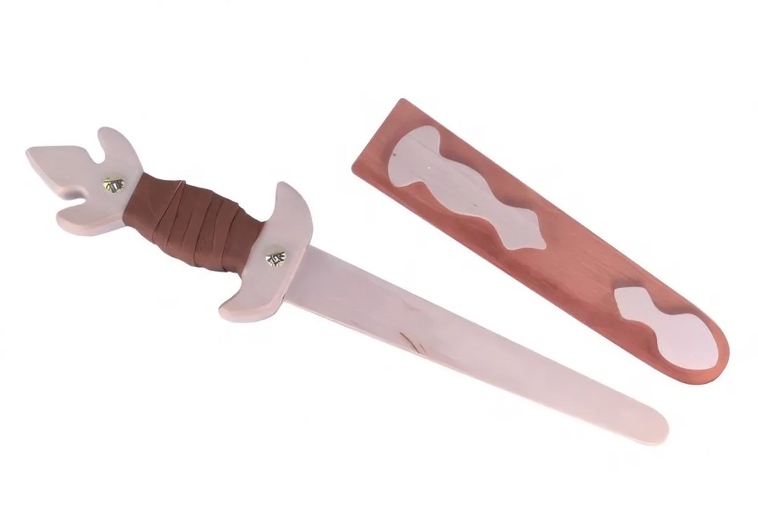 Kronen-Dolch Birke, m. Holzhülle, 38cm