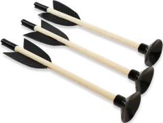 Armbrust Groß, Stahlbogen stark +3x1215 Pfeile, ab 12 Jahren - Bild 3