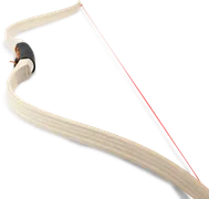 Kinder-Hunnen-Bogen 120cm Kunstlederwickelung ohne Pfeile (empf. 50cm) - Bild 1