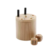 SUPER SIX "Travel" aus HOLZ, 5cm+ Ø 5cm, Premium, Reisespiel - Bild 8