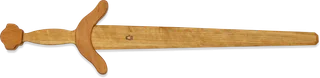 Elfen-Schwert, Birke, 58cm. Geölt - Bild 5