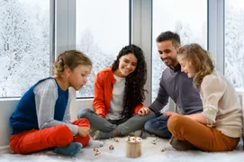 SUPER SIX "Family" HOLZ, 10+Ø10cm, Beidseitig bespielbar! - Bild 6