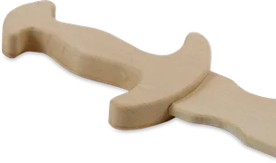 Römerschwert 'Aurelius', 55cm natur - Bild 3