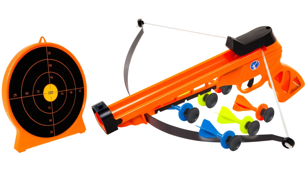SURESHOT Combo Pack: KINDER-Hand-Armbrust & Zielscheibe - Bild 1