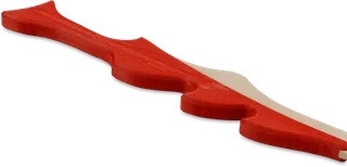 Langschwert 'Rote Drachenschuppe', teilbemalt, 67cm - Bild 3