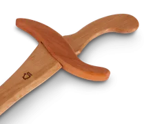 Offiziers-Säbel Captain Cord, Birke, geölt, ca. 65cm - Bild 2