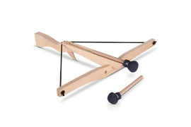 Kinder-Armbrust Voll-Holz, +2 gepolsterte Pfeile + 1 Korken - Bild 1