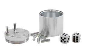 SUPER SIX "Travel" Alu, Silber, Premium, 5+Ø5cm, Reisespiel - Bild 7