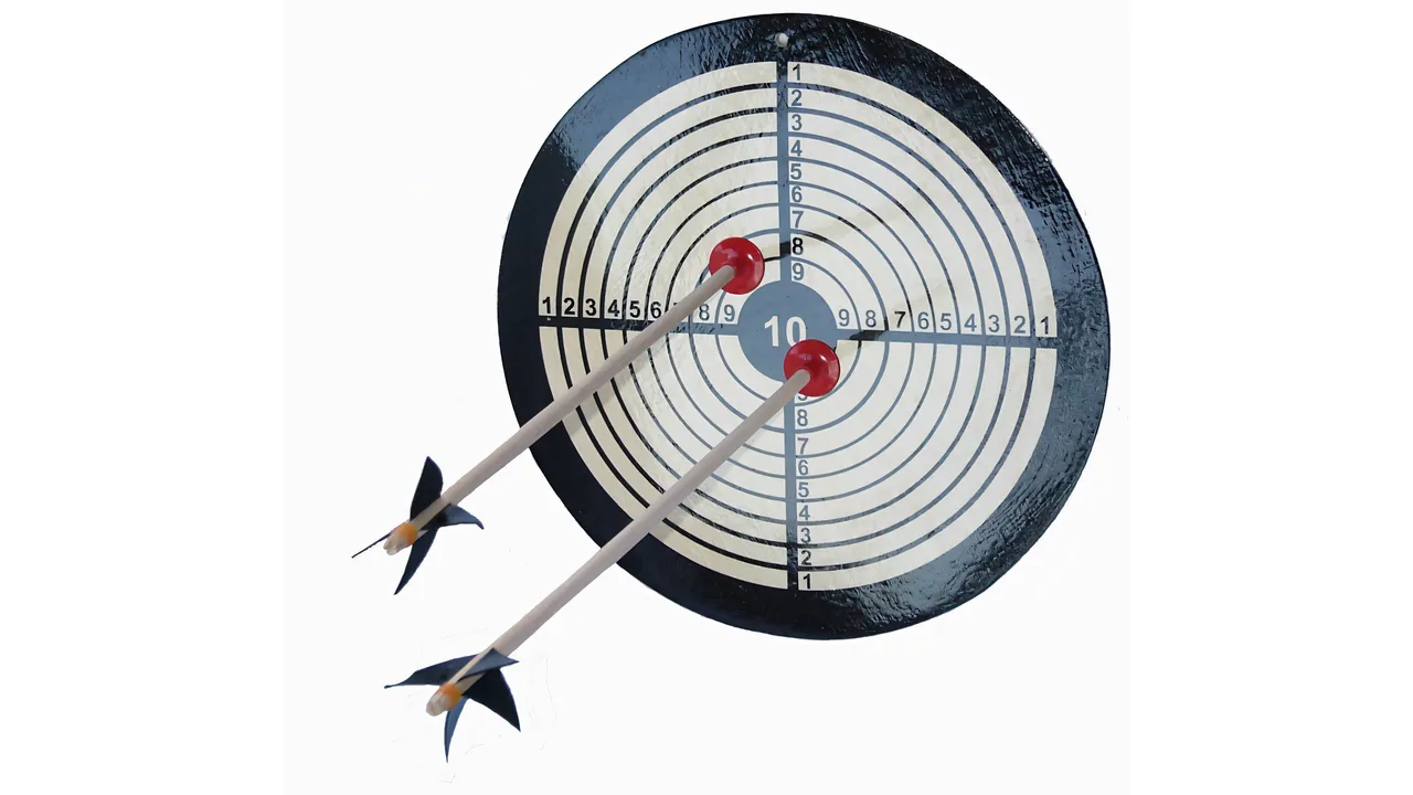 Holz-Zielscheibe Classic, historisch, nat/sz, Ø 32cm