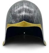 Kinder-Beckenhaube, Kunststoff, Titan/Gold - Bild 2