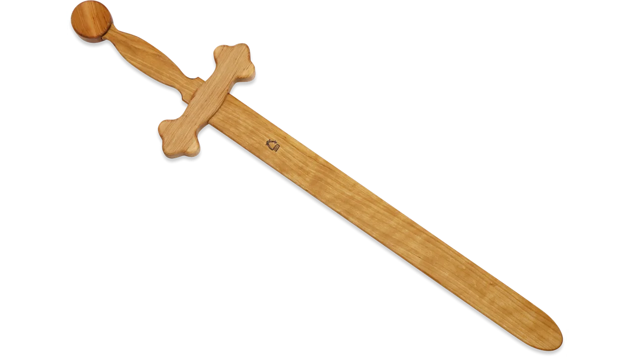 Schwert Edelmann, Birke, geölt, ca. 56 cm - Bild 1