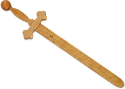 Schwert Edelmann, Birke, geölt, ca. 56 cm - Bild 1