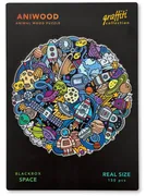 ANIWOOD Graffiti Weltraum M - Bild 1