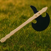 Streitaxt Birke natur, schwarz, 45cm - Bild 4