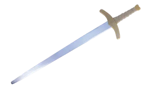 Zweihand-Prunkschwert silber/gold, Leinenwickelung, ca. 111cm - Bild 3