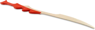 Langschwert 'Rote Drachenschuppe', teilbemalt, 67cm - Bild 5