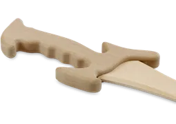 Langschwert 'Kumane' Holz, 66 cm, natur - Bild 3