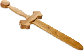Dolch Edelmann, Birke, geölt - Bild 3